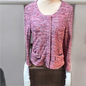J. Crew Pink Textured Blazer